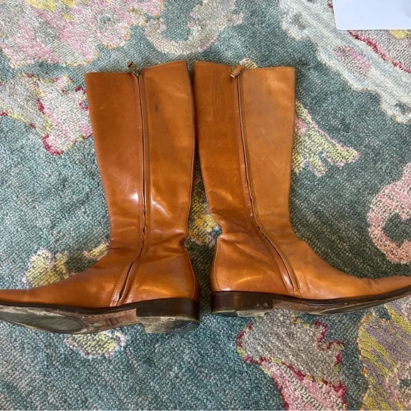 Lambertson Truex Calfskin Knee-High Women's Boots Size 37.5 (7 US) - Picture 5 of 10